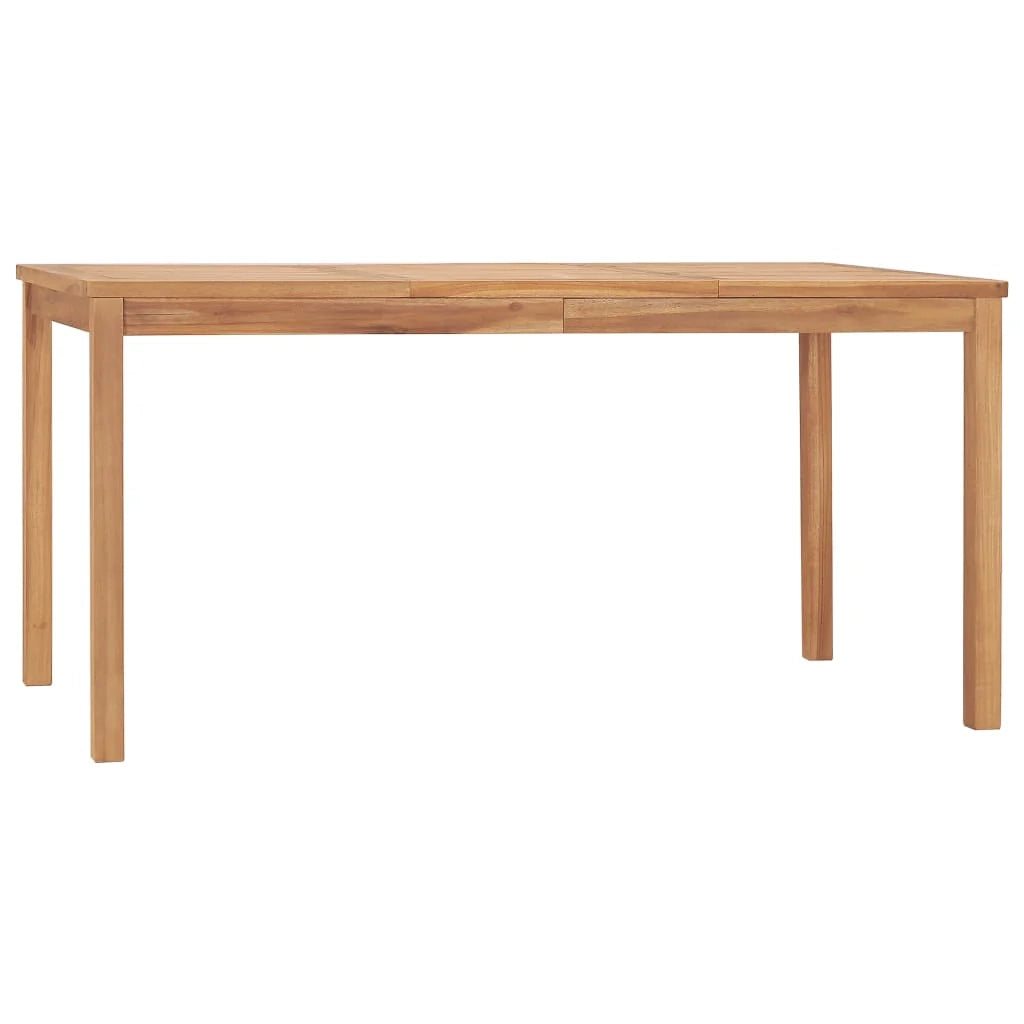 Set da pranzo da giardino per esterni da 5 pezzi in legno massello di teak 02_0013762