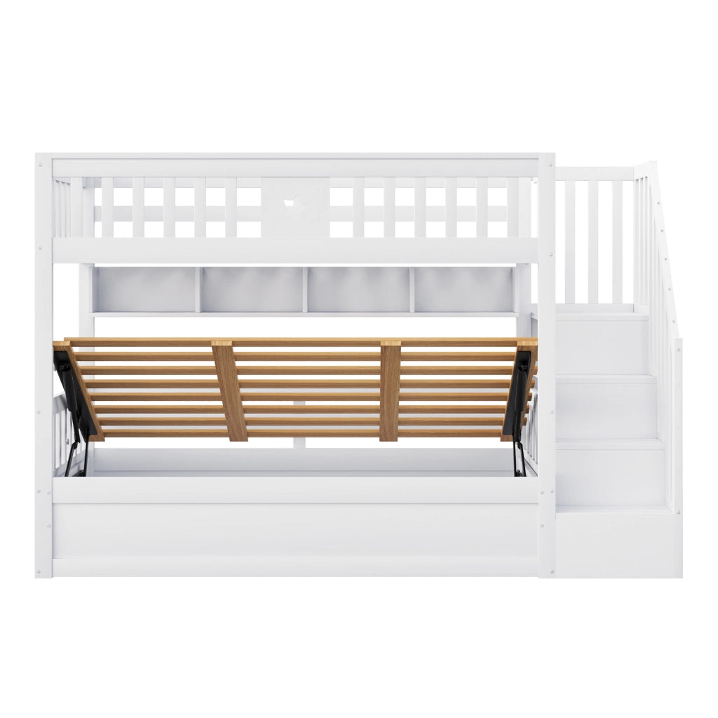 Letto a castello funzione contenitore legno 90x200 cm