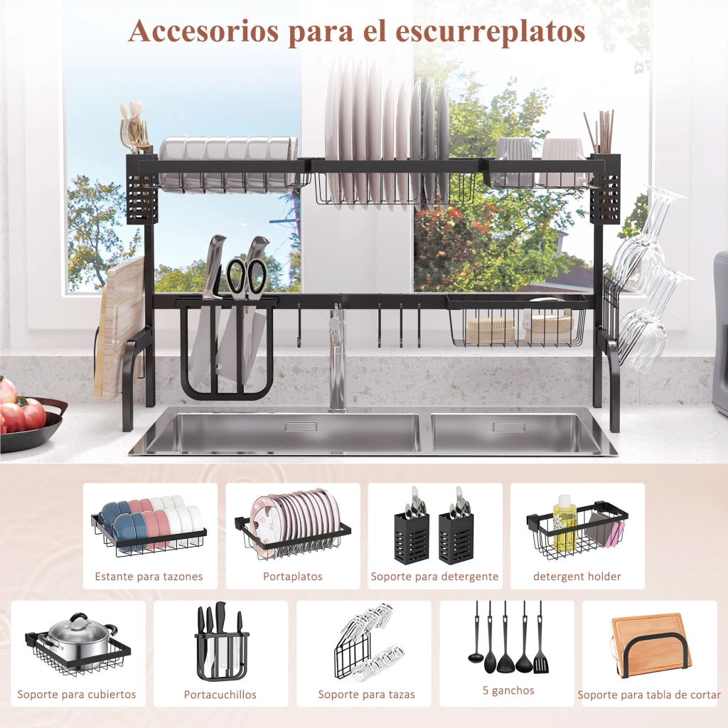 Tavolo da cucina ¨C zephmum ¨C 100x30x52,5 cm nero