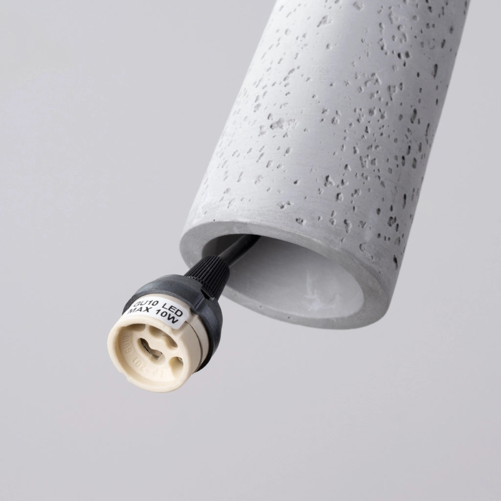 Lampada a sospensione industriale grigia VOLTEA Pure Lume