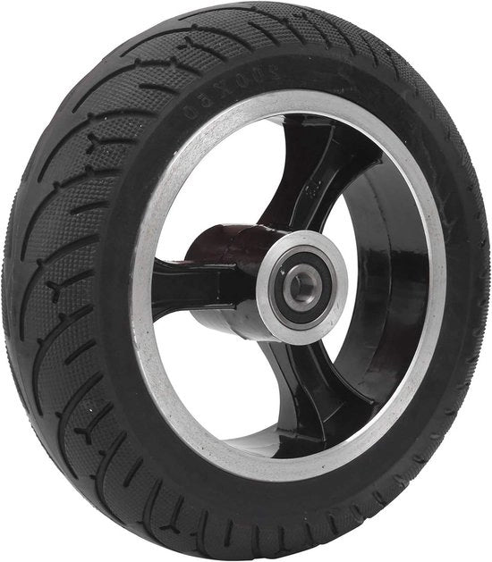 Bande complete 8 pollici 200 x 50 - ruota elettrica anteriore - ruota completa senza pneumatici con sostituzione cerchione.