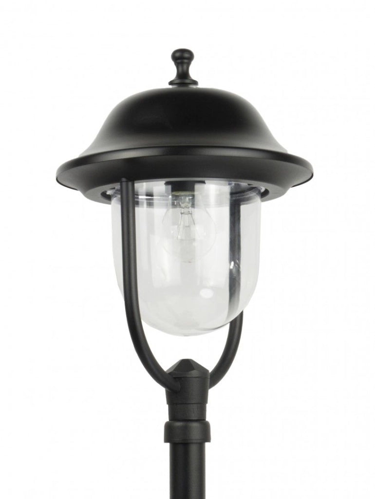 Lampione giardino retro 167cm E27 nero IP43 SU-MA Prince