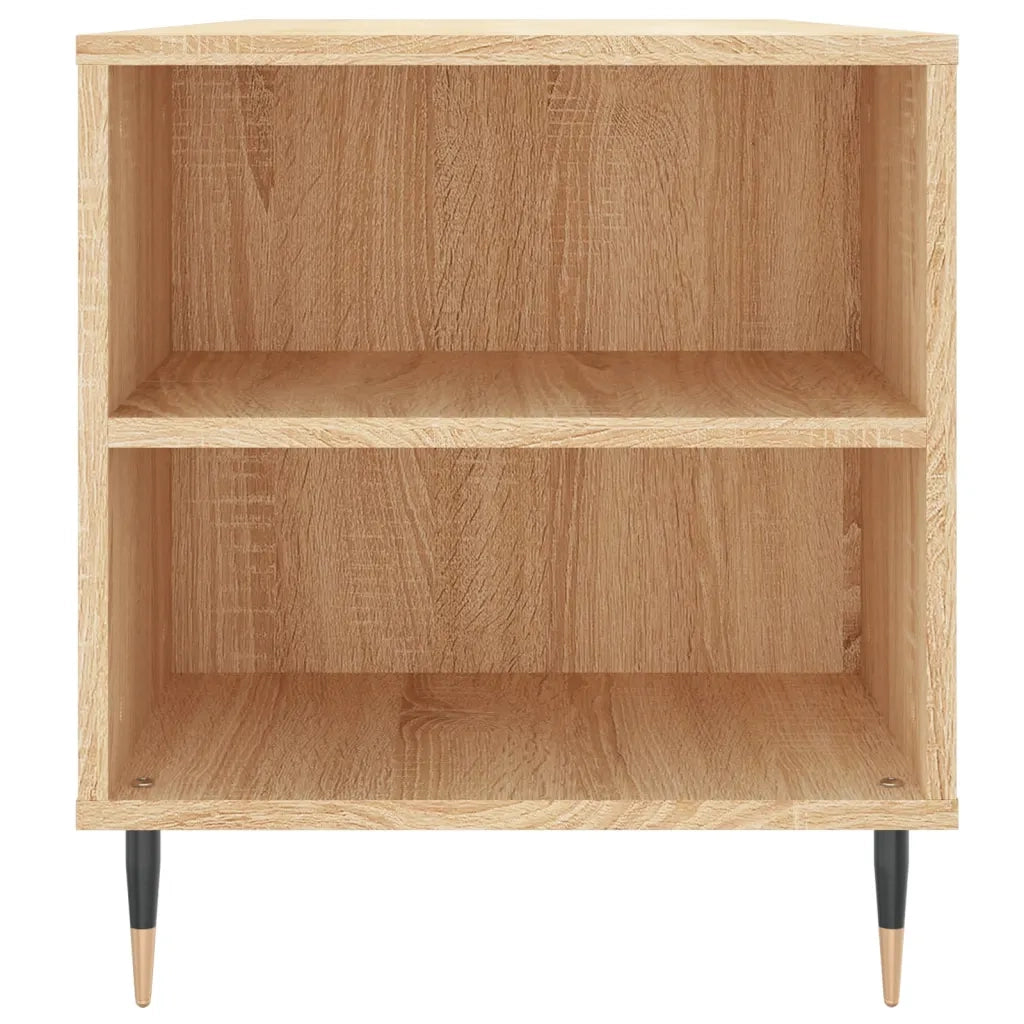 vidaXL Tavolino Salotto Rovere Sonoma 102x44,5x50 cm Legno Multistrato