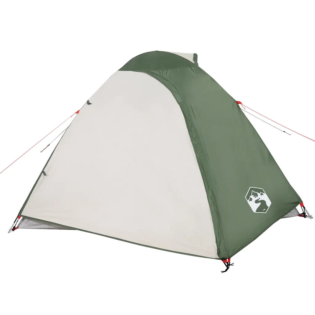 Tenda da Campeggio a Cupola per 4 Persone-Tenda per Escursionismo Verde Impermeabile 852579