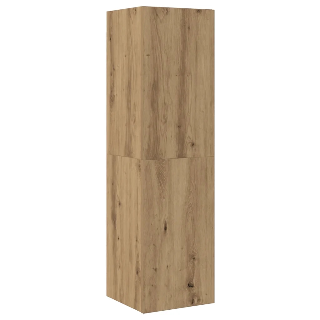 vidaXL Mobile TV Rovere Artigianale 30,5x30x110cm in Legno Multistrato