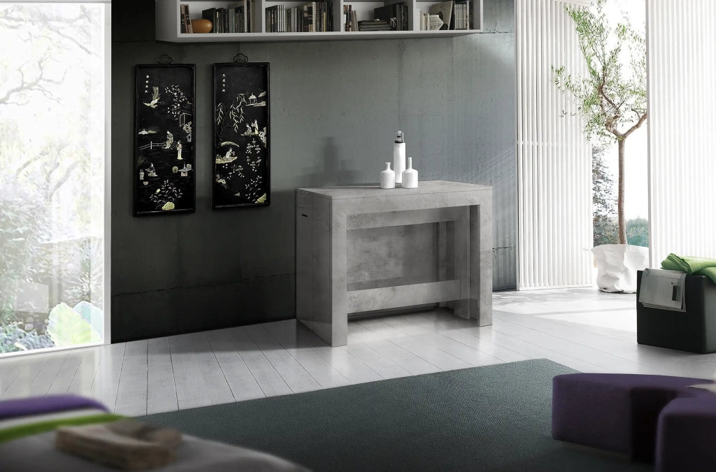 Consolle in legno Pratika L 90 x H 77 cm x P 90