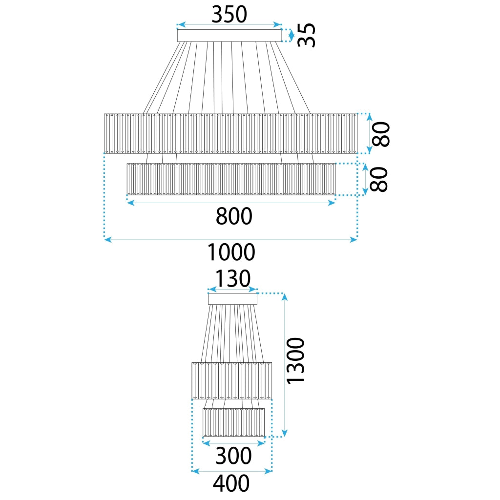 Lampada Led App1546-cp2 Chrome