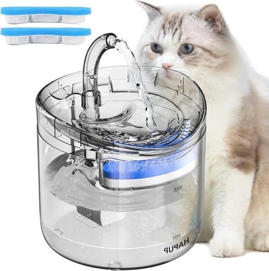 Acquaio Automatico per Gatti 18L - Bebano per Animali domestici con 2 Modalità e Filtri - Pompistica Silenziosa per Gatti