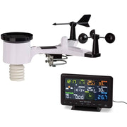 Trade Shop - Stazione Meteo Barometrica Professionale Con Data Ora Radiocontrollata Wifi App -