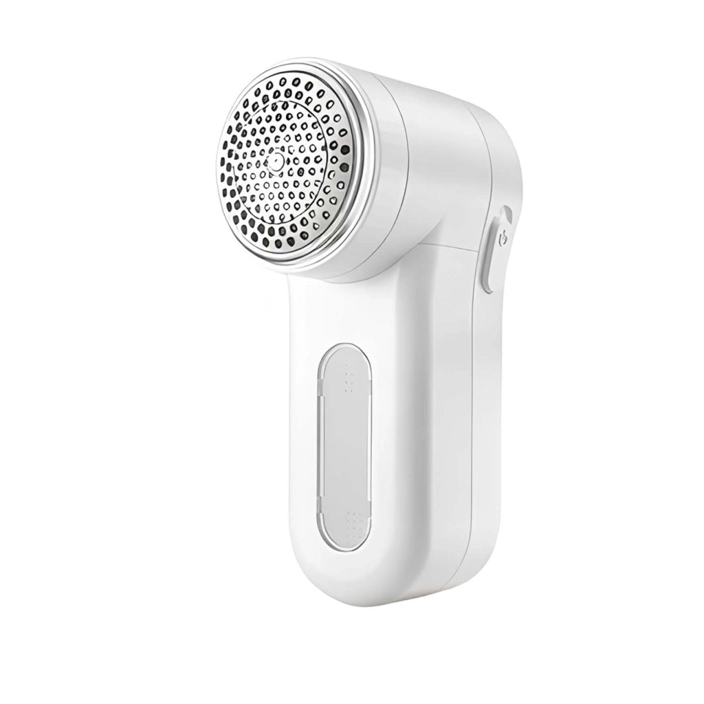 Rasatore Anti-Pelucchi Elettrico Ricaricabile USB-C per Tessuti e Vestiti Bianco Max excell