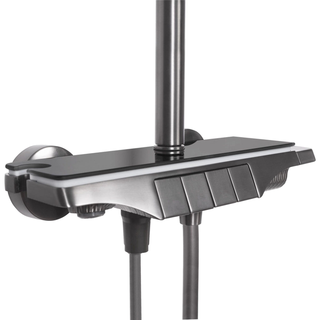 Set Doccia Rea Savio Led Titanium