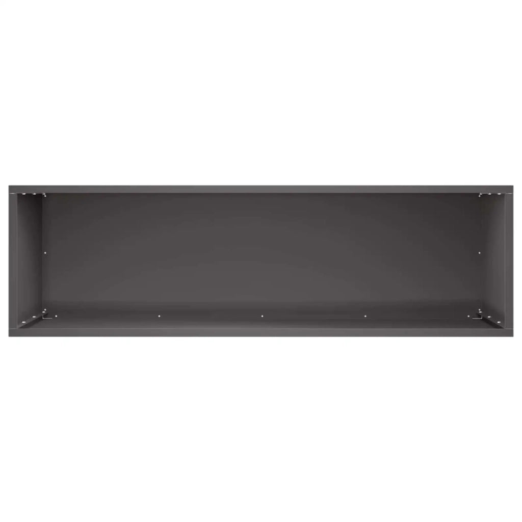 Vaso da giardino Nero 100 x 30 x 50 cm 8005624