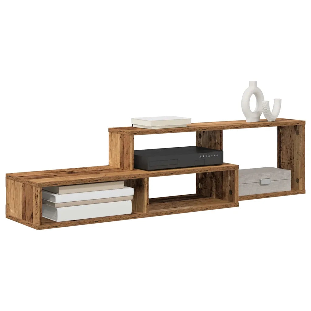 Supporto per TV aparete-Mensole a Muro 120x25x28,5cm Legno multistrato 273001