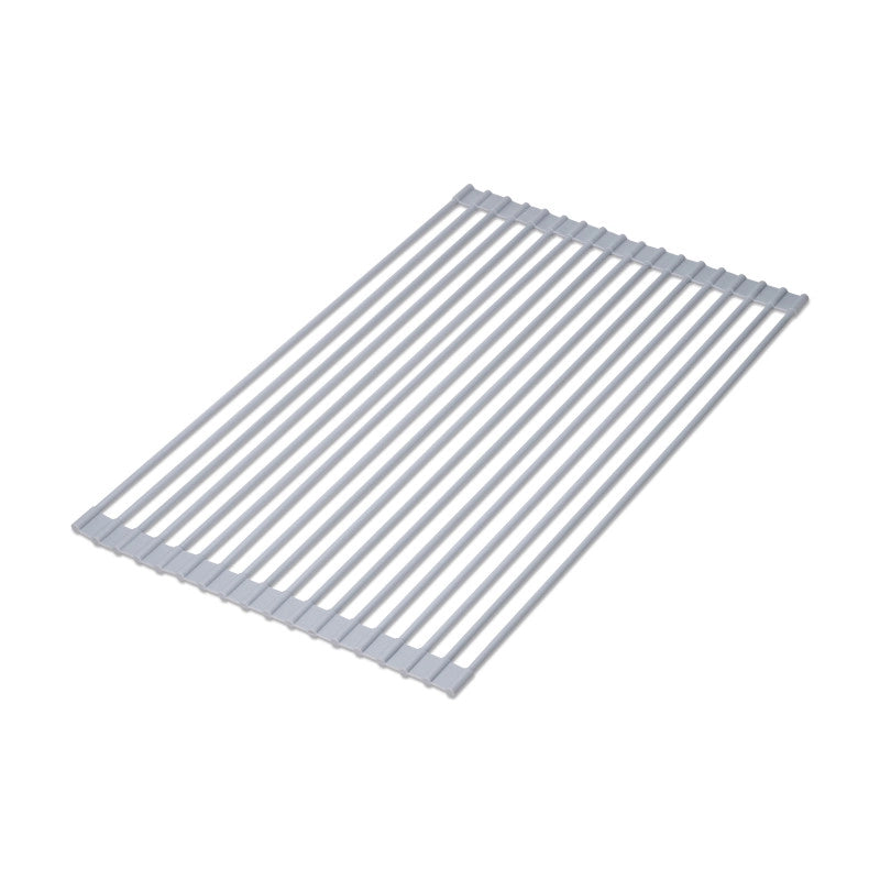 Portabicchieri per mobili Supra a 1 linea, lunghezza 340 mm, Acciaio, Cromato lucido