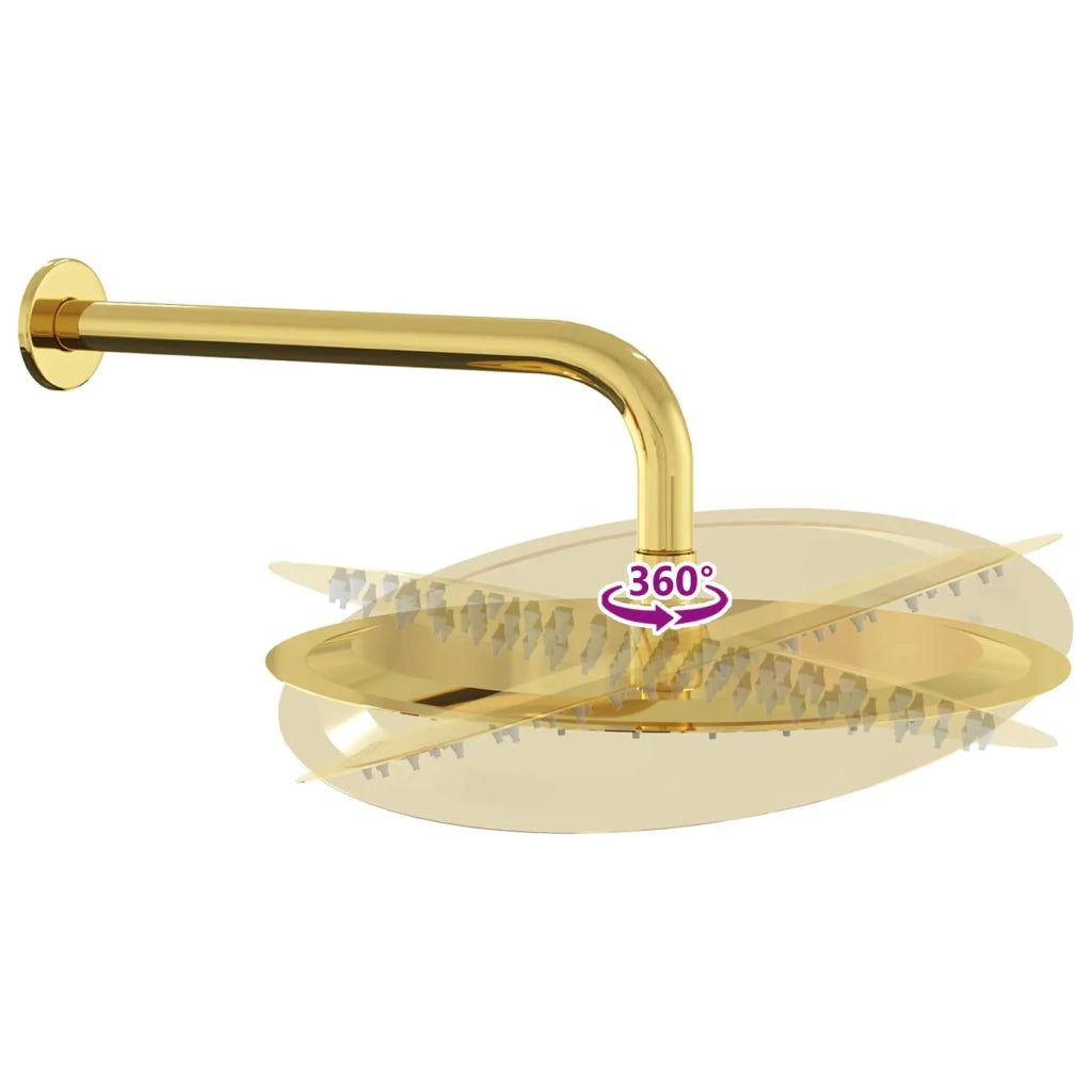 Sistema doccia nascosto (rotondo) Oro Acciaio Inossidabile 201 42028993