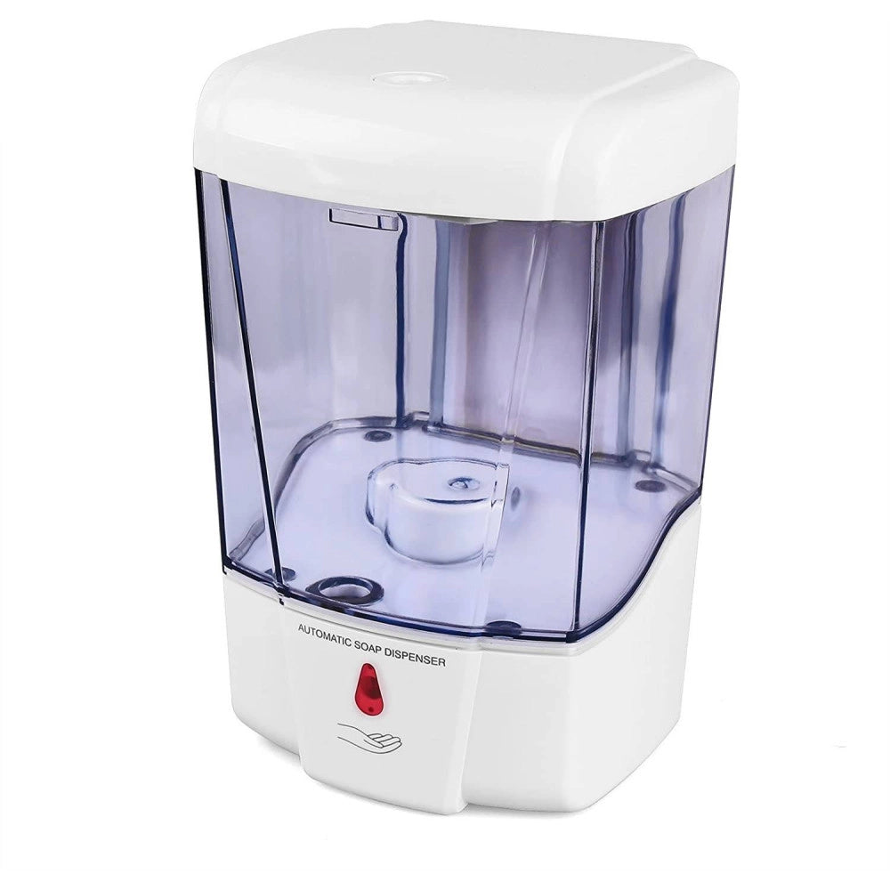 Trade Shop - Dispenser Erogatore Dosatore Sapone Automatico Infrarossi Con Fotocellula 600ml -