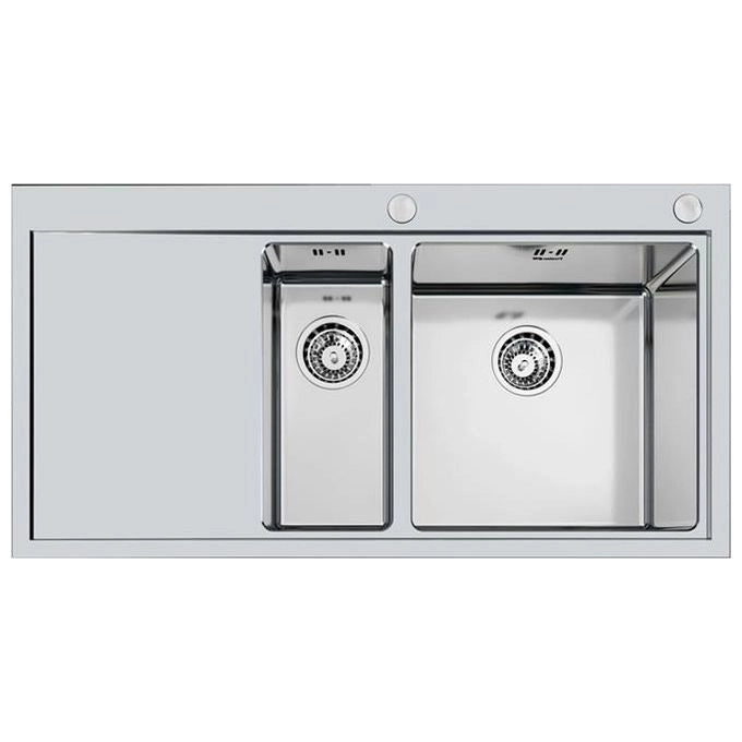 Foster Master 100.1,5V.FT Lavello ad incasso Rettangolare Acciaio inossidabile