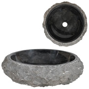 Lavandino 40x12 cm in Marmo Nero cod mxl 55184