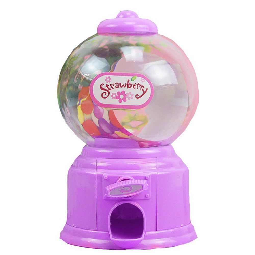 Trade Shop - Bomboniera Bomboniere Distributore Di Gumball Portaconfetti Comunione Compleanno - Viola