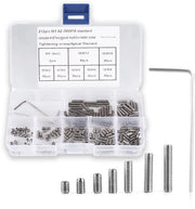 Set di viti in acciaio inossidabile 304 - 212 pezzi - diverse dimensioni - viti a testa interna - per montaggio preciso - ideale per ...