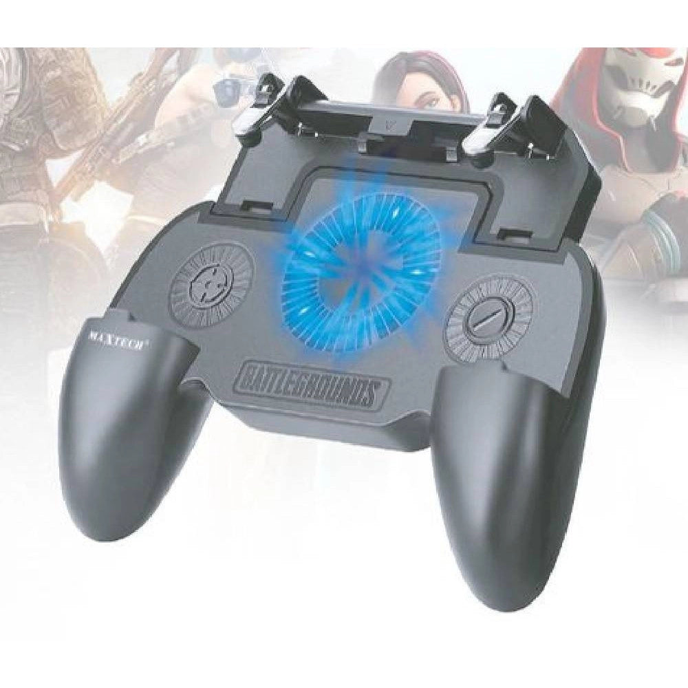 Trade Shop - Controller Joypad Per Smartphone Con Ventola Gaming Pad Giochi Maxtech Jo-sm01 -