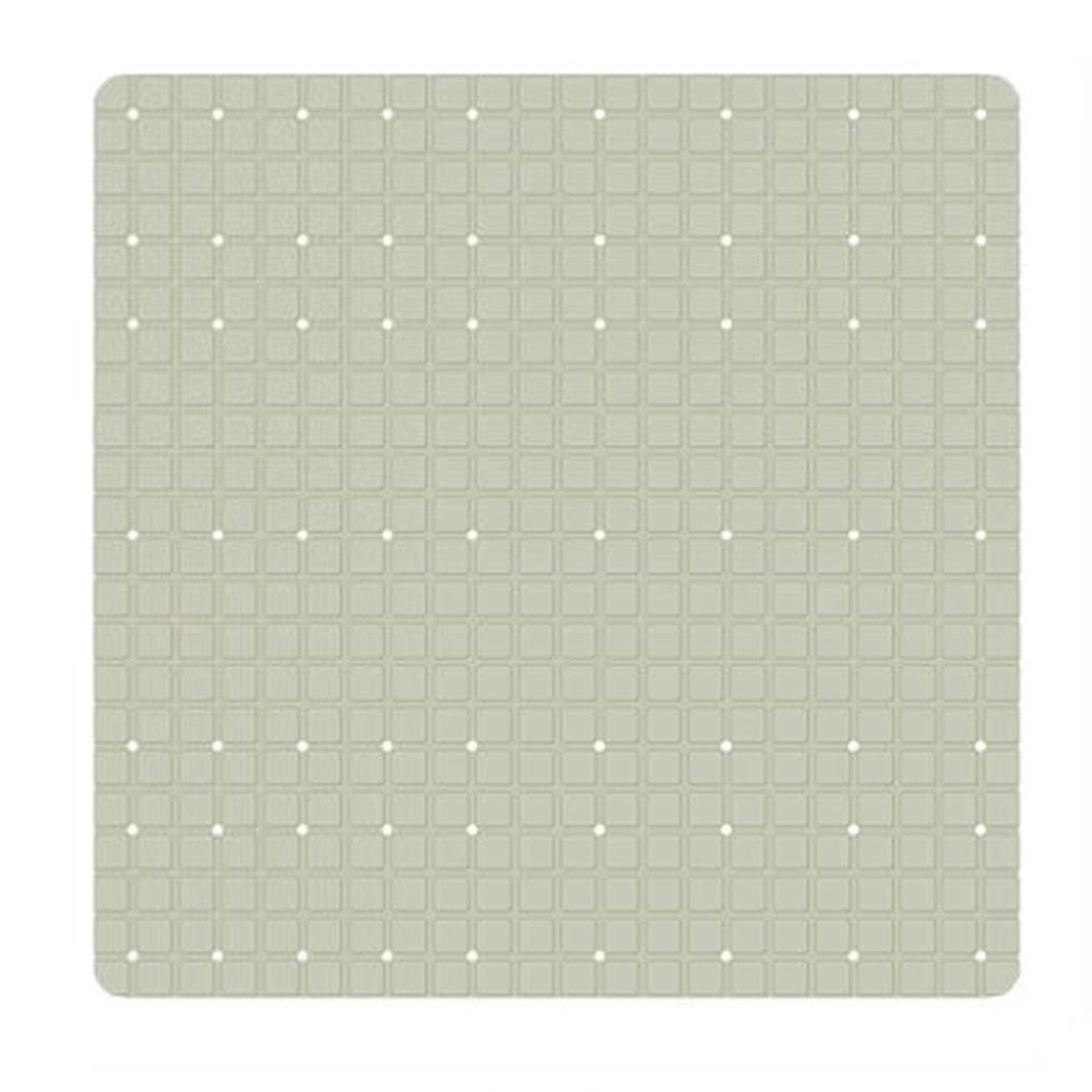 Trade Shop - Tappeto Tappetino Pvc Antiscivolo Per Vasca Bagno Doccia Quadrato 52x52cm 79765 -