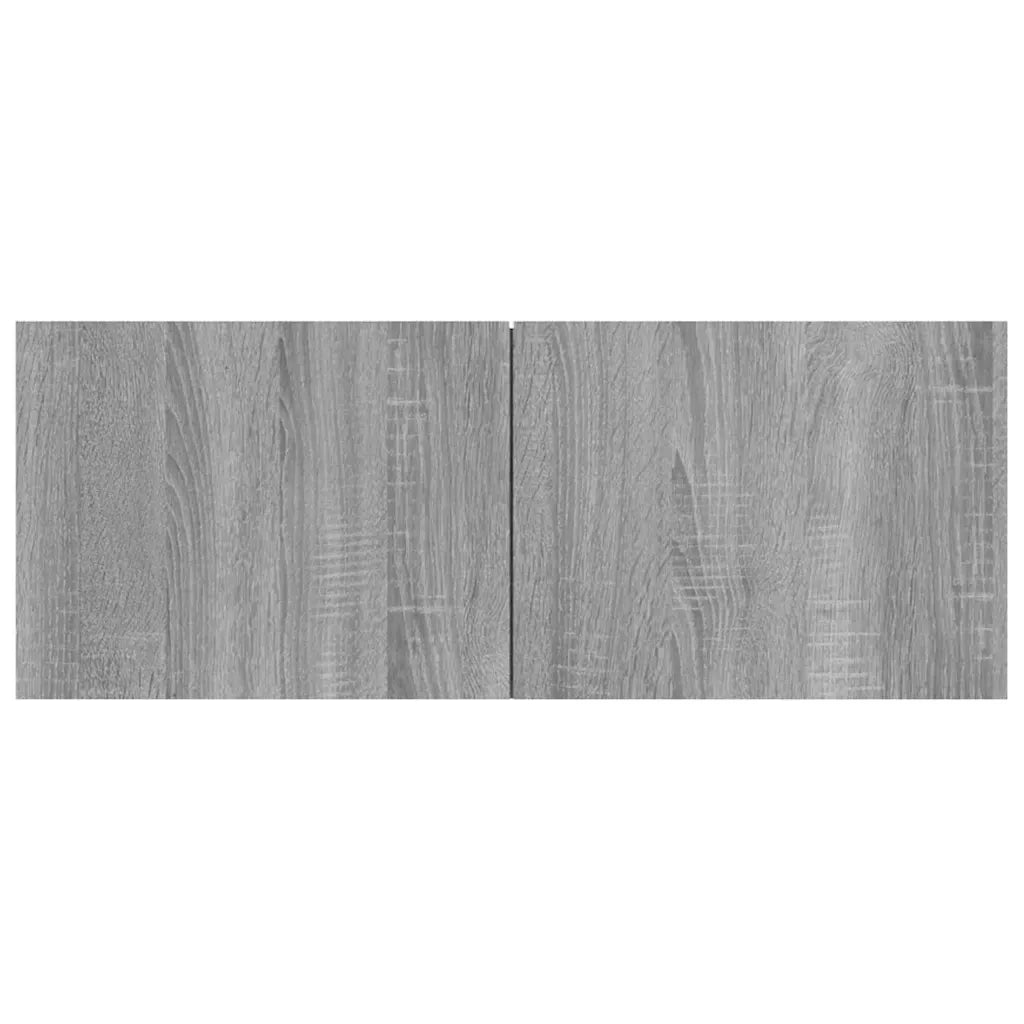 Mobili Porta TV 2pz Grigio Sonoma 80x30x30 in Legno Multistrato cod mxl 20241