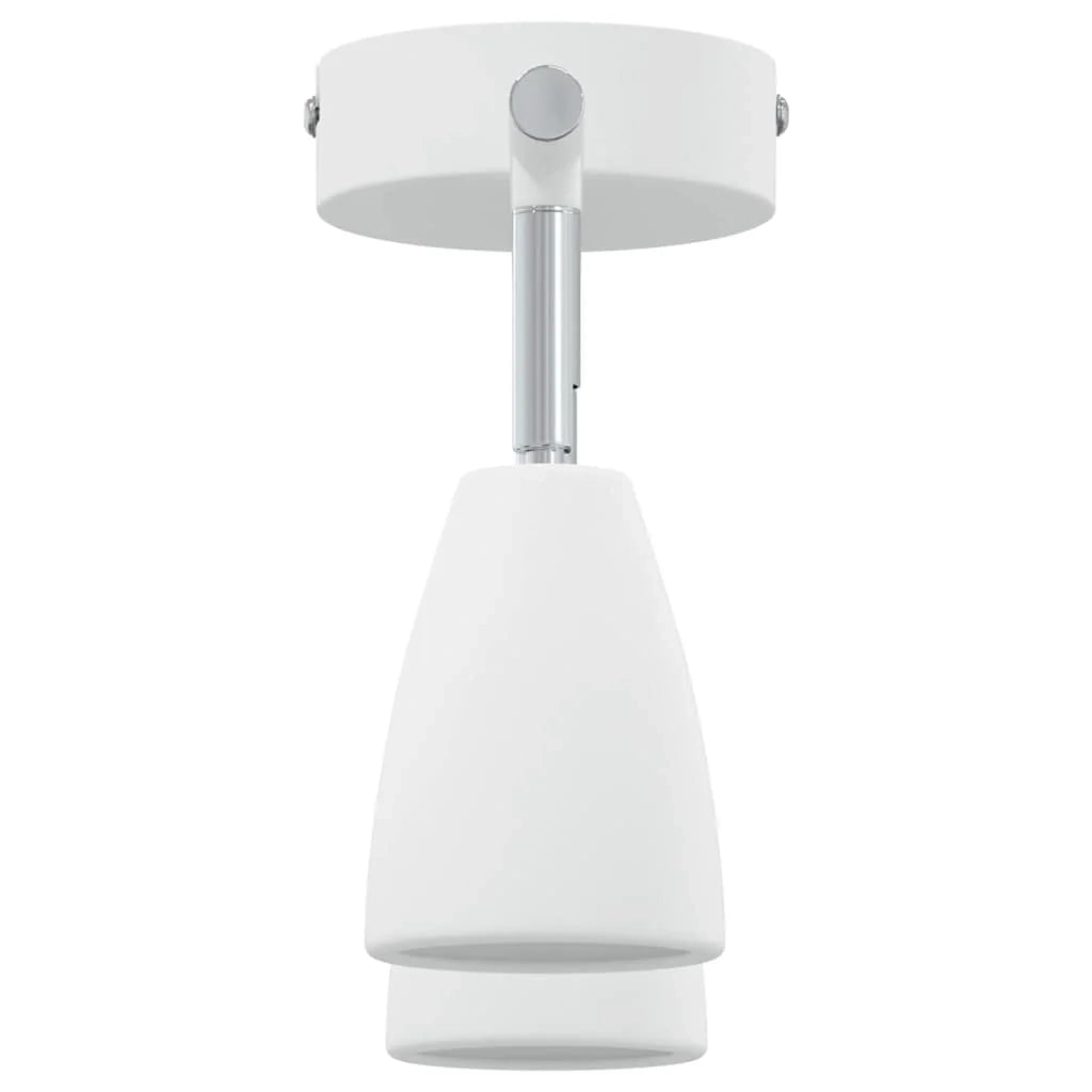Faretto da soffitto moderno orientabile 25,5 x 8 x 16 cm illuminazione mirata stile contemporaneo metallo bianco 02_0058319