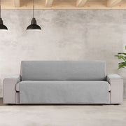Copridivano 4 posti grigio tessuto jacquard Valeria 190