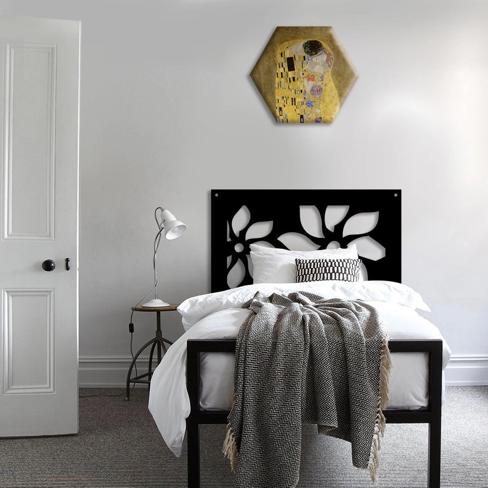 SUNFLOWERS - Pannello in PVC traforato - Parasole Misura: 98x98 cm, Colore: nero
