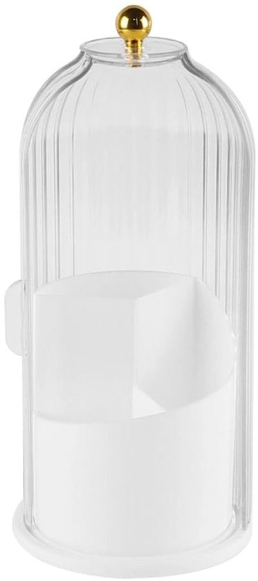 Organizzatore di spazzolini da denti occulto - 360 gradi di rotazione - Organizzatore per la camera da bagno - 3 fessure - Dimensioni 27x12,2 cm - Organizzatore per la camera da bagno