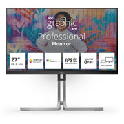 MON 27IPS QHD HDMI DP  USBC USB MM AOC Q27U3CV REG ALTEZZA PIVOT