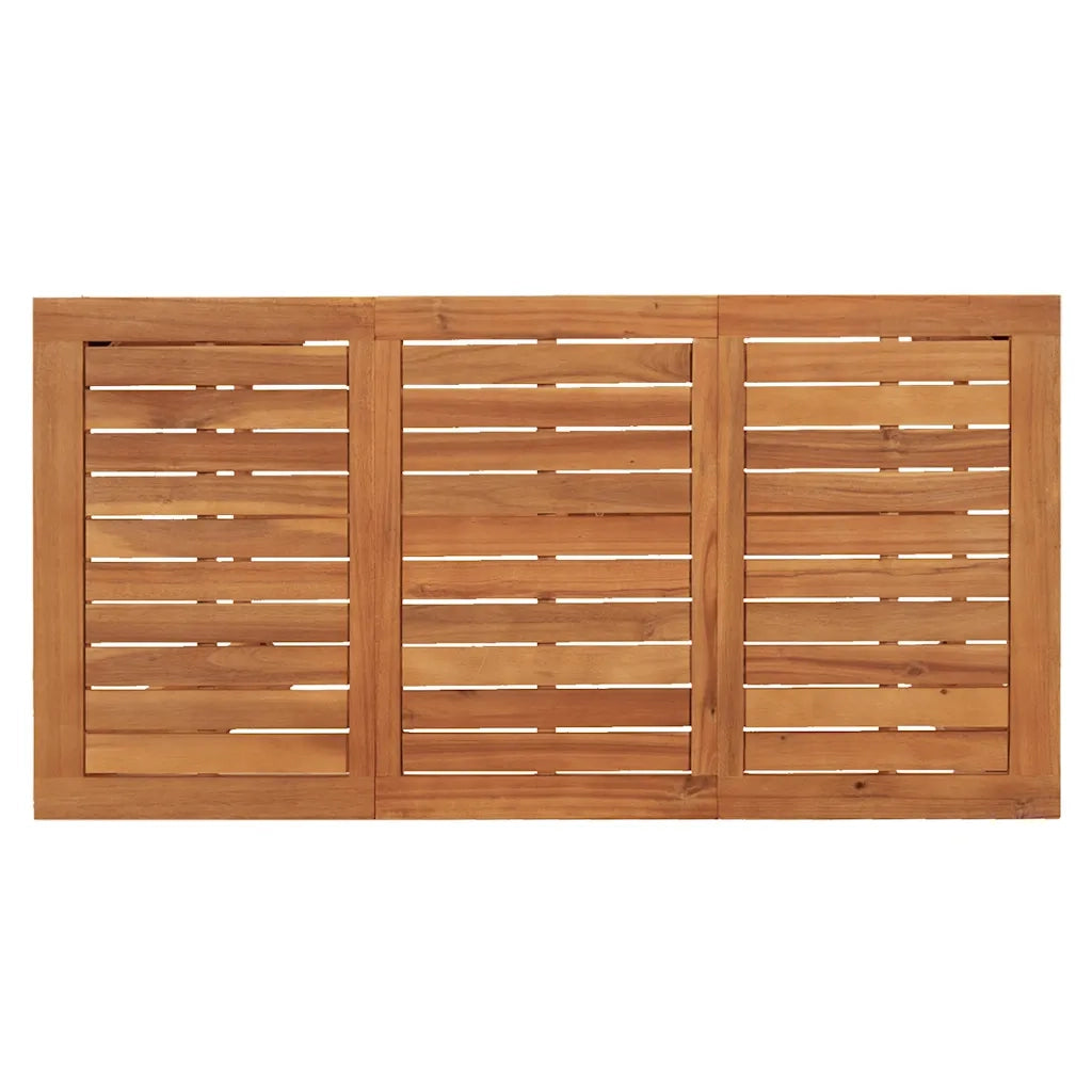 Tavolo da Bar da Giardino 120x60x105cm Legno Massello di Acacia cod mxl 34307