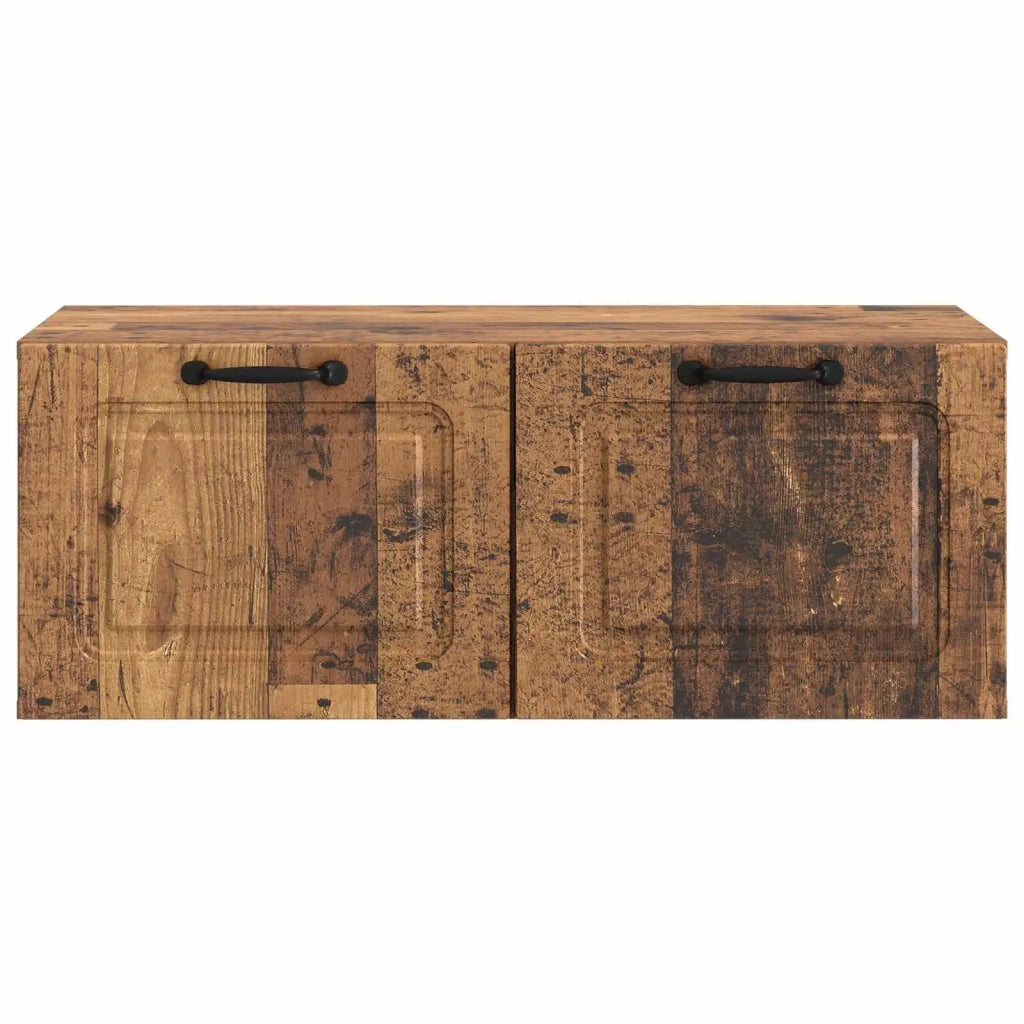 Mobile Porta TV da Muro Legno antico 78,5 x 41 x 30 cm