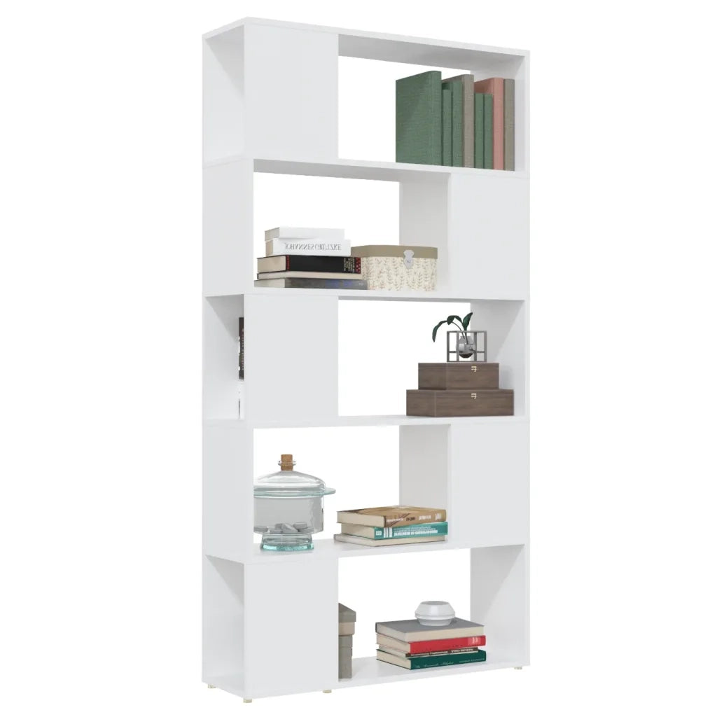 Libreria/Divisorio Bianco 80x24x155 cm in Truciolato 809143