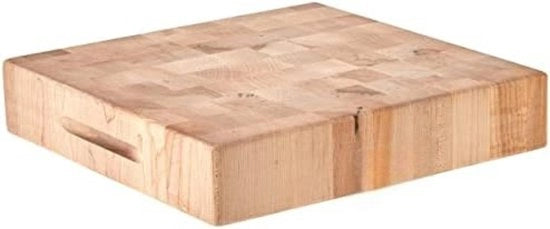 Pannello di legno - Pannello di legno di legno - Pannello di legno Butler - Pannello di legno di betulla - 38 x 38 x 7,5 CM