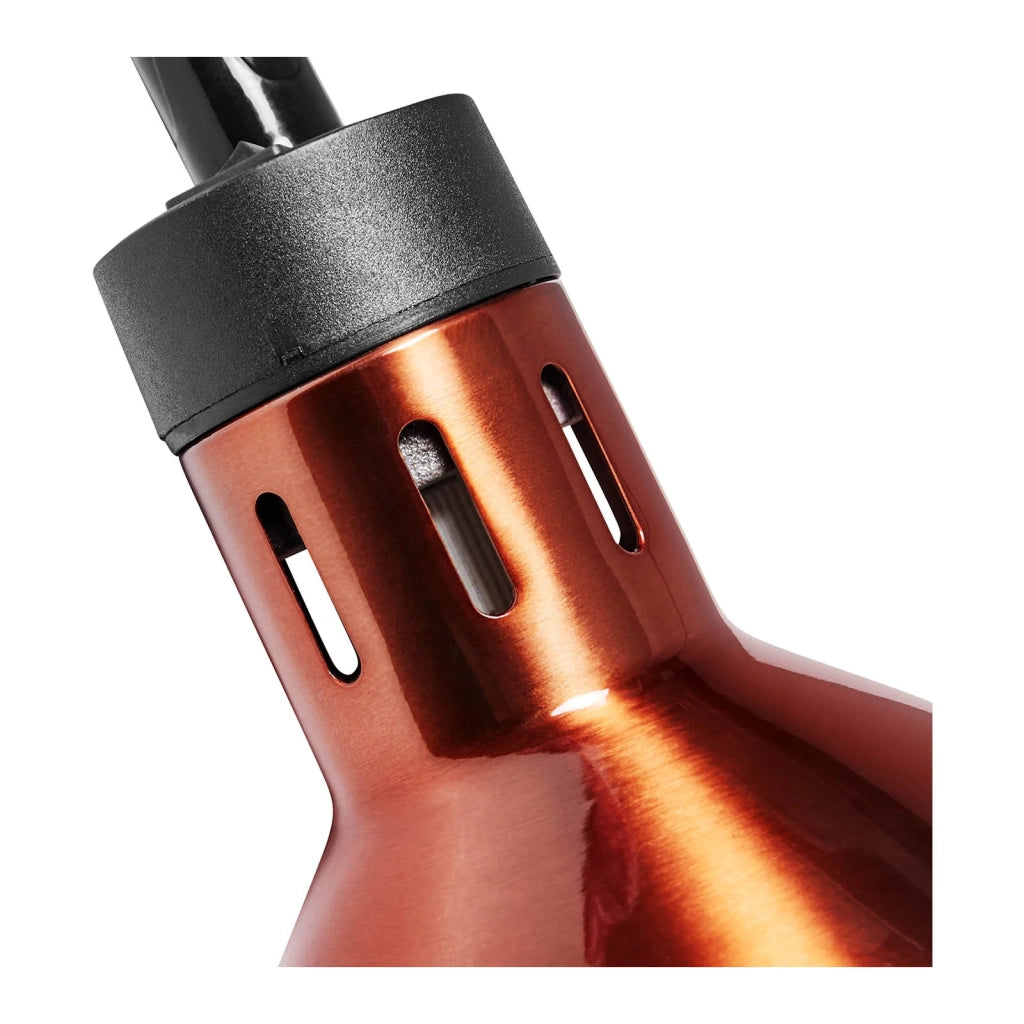 Lampada riscaldante per cucina e ristorazione scaldapiatti (materiale: acciaio, attacco: E27 (max. 250 watt), aspetto: ottone, tensione: 230 v) 14_0004322