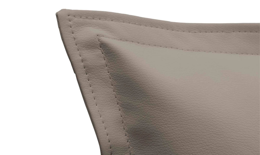 Adet, Letto Singolo Contenitore Made in Italy, Grigio Tortora