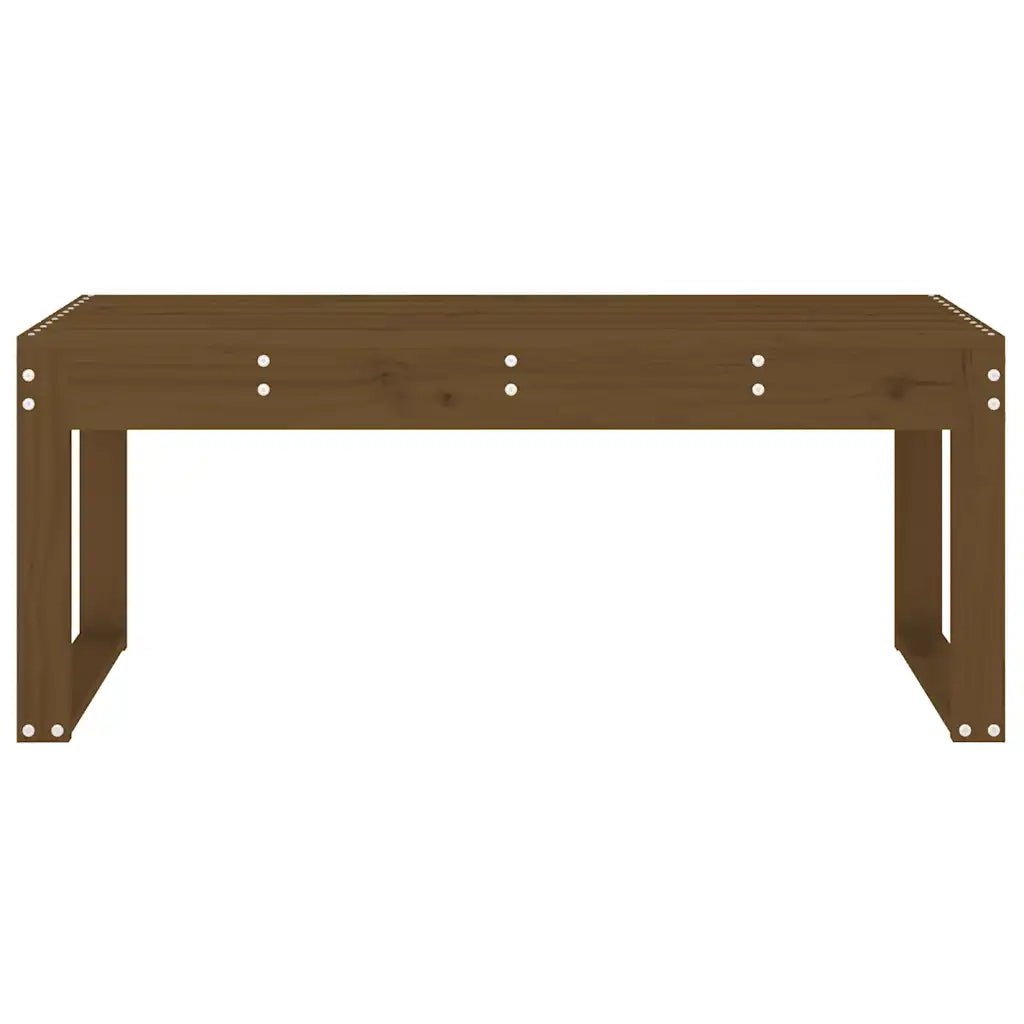 Panchina da Giardino | Panca da Giardino Ambra 110x38x45 cm Legno Massello di Pino