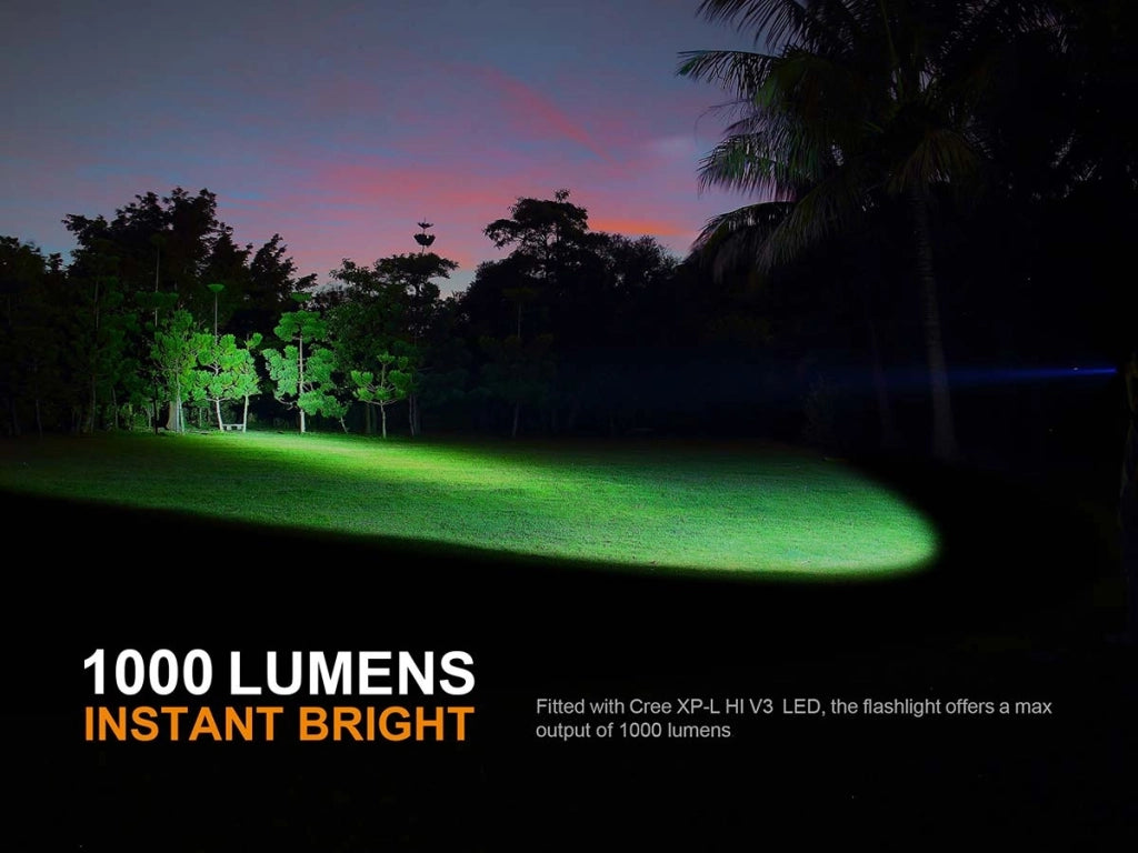Torcia LED FENIX PD35R 1700 lumen 353 metri