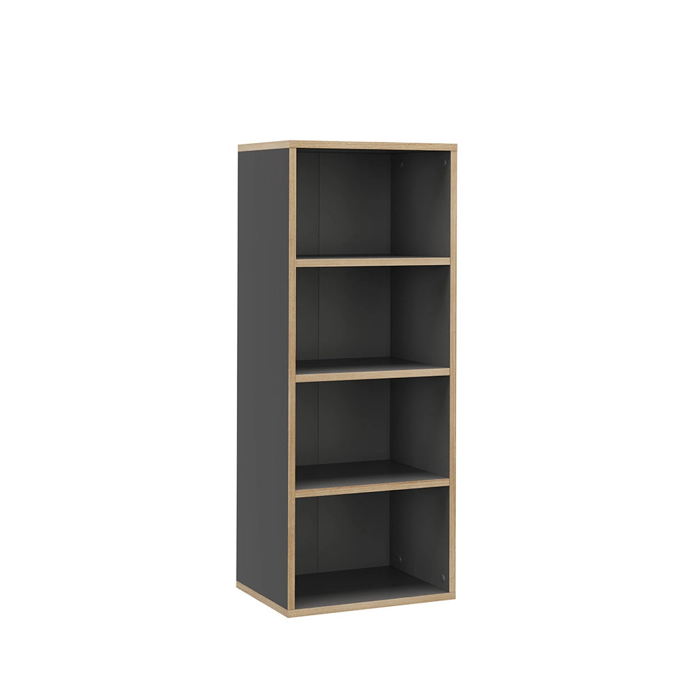 Vicco Libreria Antracite 40 x 100 cm con 4 scomparti