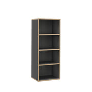 Vicco Libreria Antracite 40 x 100 cm con 4 scomparti