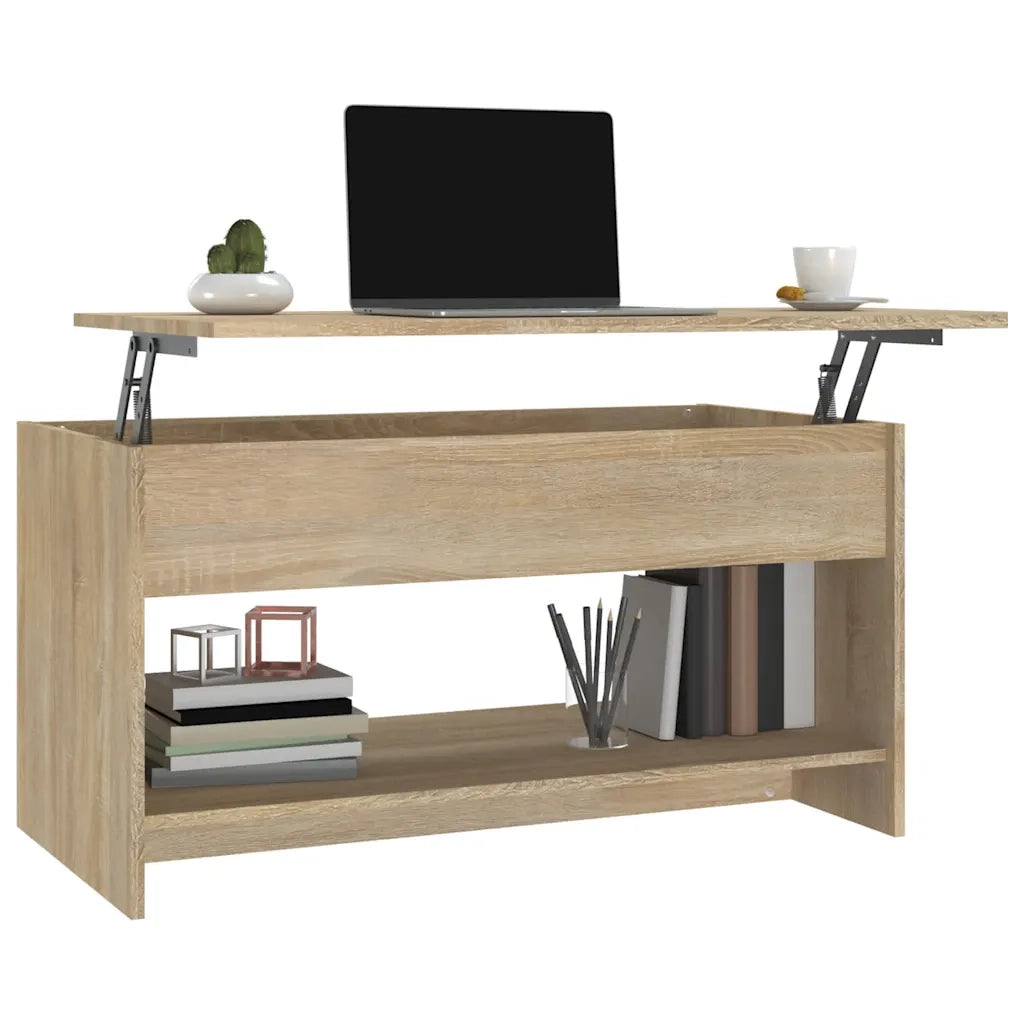 Tavolino Salotto Rovere Sonoma 102x50x52,5 cm Legno Multistrato 809650