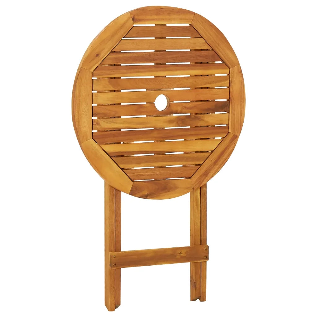 Set da Pranzo da Giardino 3 pz Pieghevole in Massello di Acacia 3058252