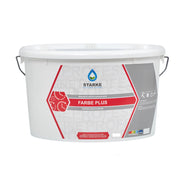 Farbe plus pittura murale acrilica superlavabile eccellente copertura opacità *** formato 5 lt, confezione 1