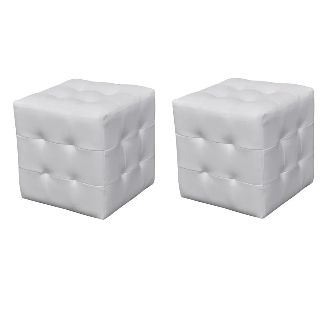 Sgabelli a Cubo Bianchi cod mxl 66224
