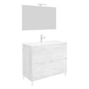 Mobile bagno rovere bianco 60x47xh85 cm