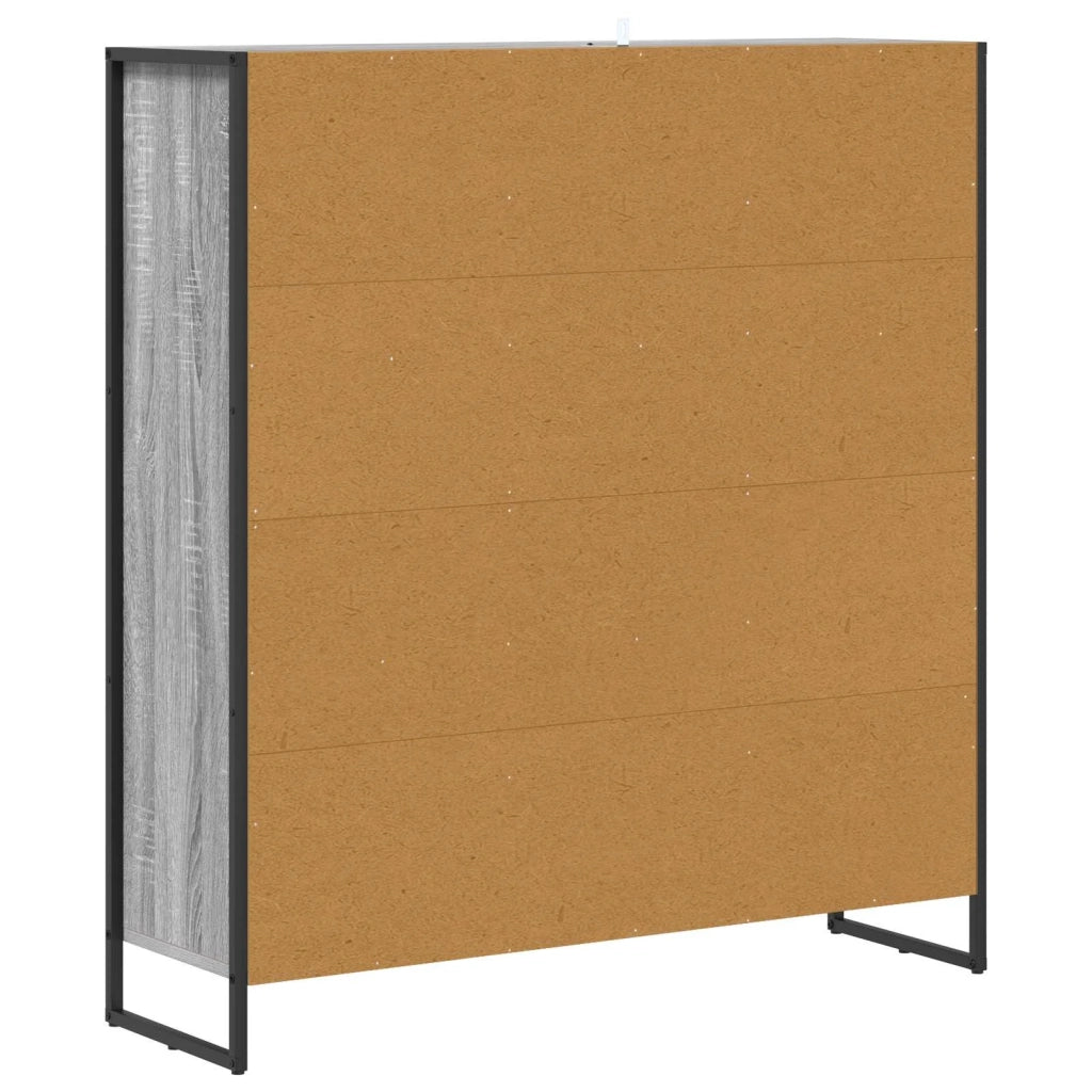 Armadio per Libri Grigio Sonoma 99.5 x 30 x 108.5 cm 886525