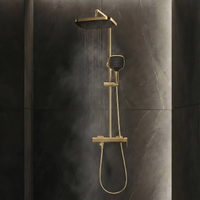 Set Doccia Rea Arlo Brush Gold