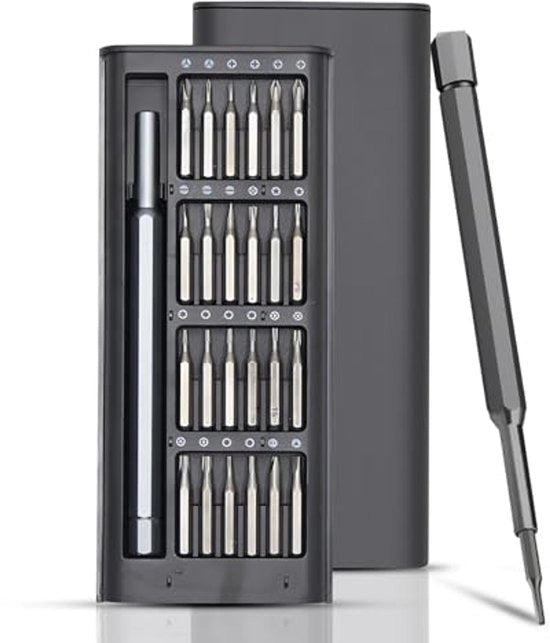 Set di chiavi a torsione 26-in-1 - Chiave a batteria mini per laptop, occhiali e orologio